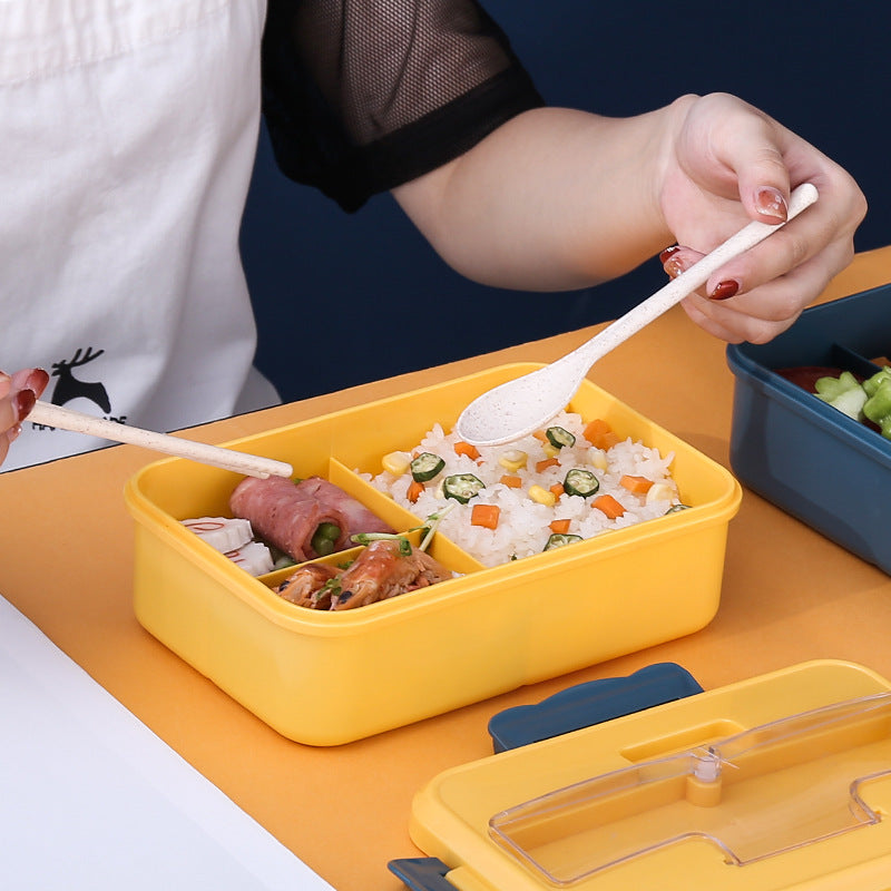 【客製化】小麥可微波三格便當盒 | 禮品、贈品專業客製禮贈品顧問 以泰禮品