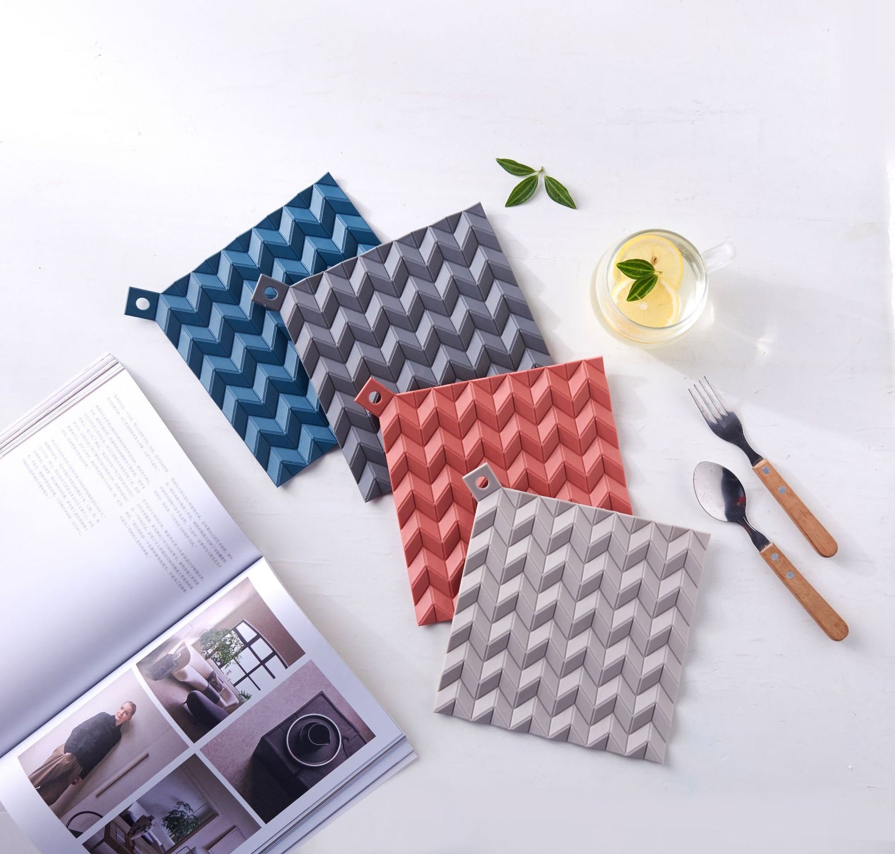 【客製化】矽膠波浪紋隔熱餐墊 | 禮品、贈品專業客製禮贈品顧問 以泰禮品