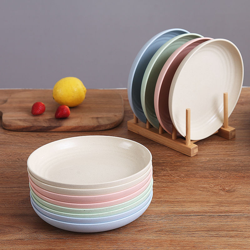 【客製化】日式小麥圓盤4入組 | 禮品、贈品專業客製禮贈品顧問 以泰禮品