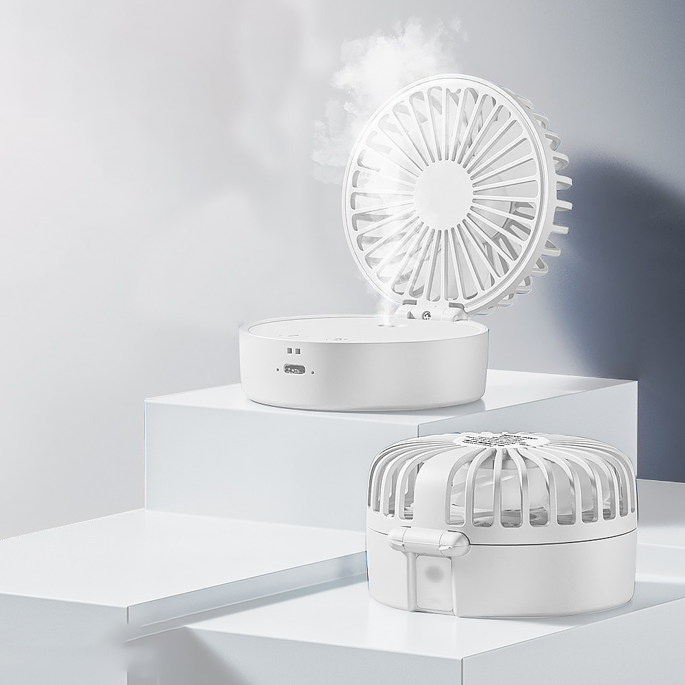 【客製化】可摺疊噴霧小風扇 | 禮品、贈品專業客製禮贈品顧問