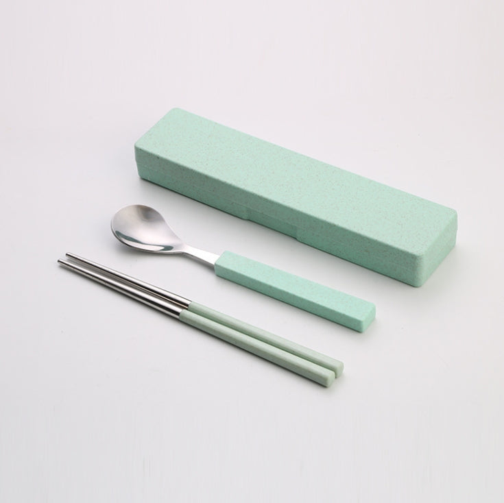 【客製化】小麥環保餐具套裝 | 禮品、贈品專業客製禮贈品顧問 以泰禮品