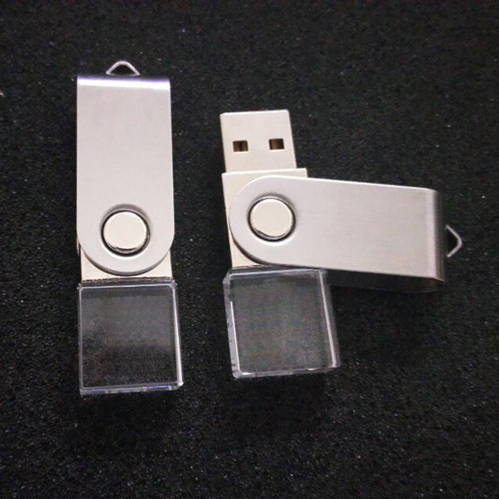 【客製化】旋轉水晶隨身碟 | 禮品、贈品專業客製禮贈品顧問
