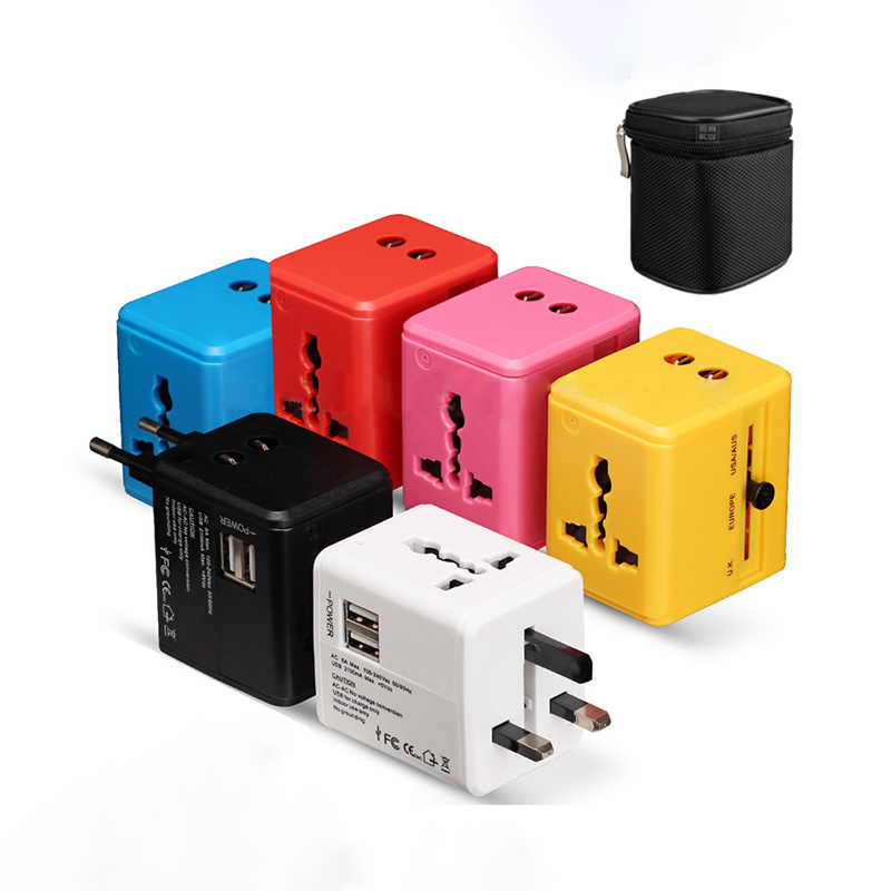 【客製化】多色全球旅行插頭 | 禮品、贈品專業客製禮贈品顧問 以泰禮品