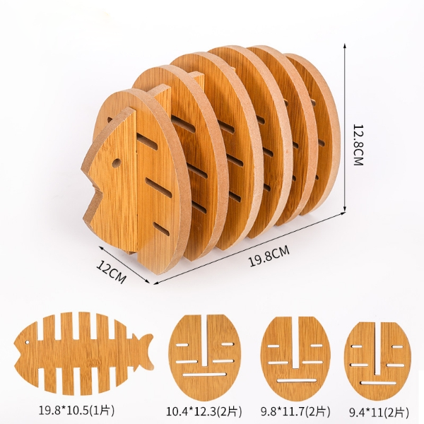 【客製化】創意木質動物造型隔熱墊 | 禮品、贈品專業客製禮贈品顧問 以泰禮品