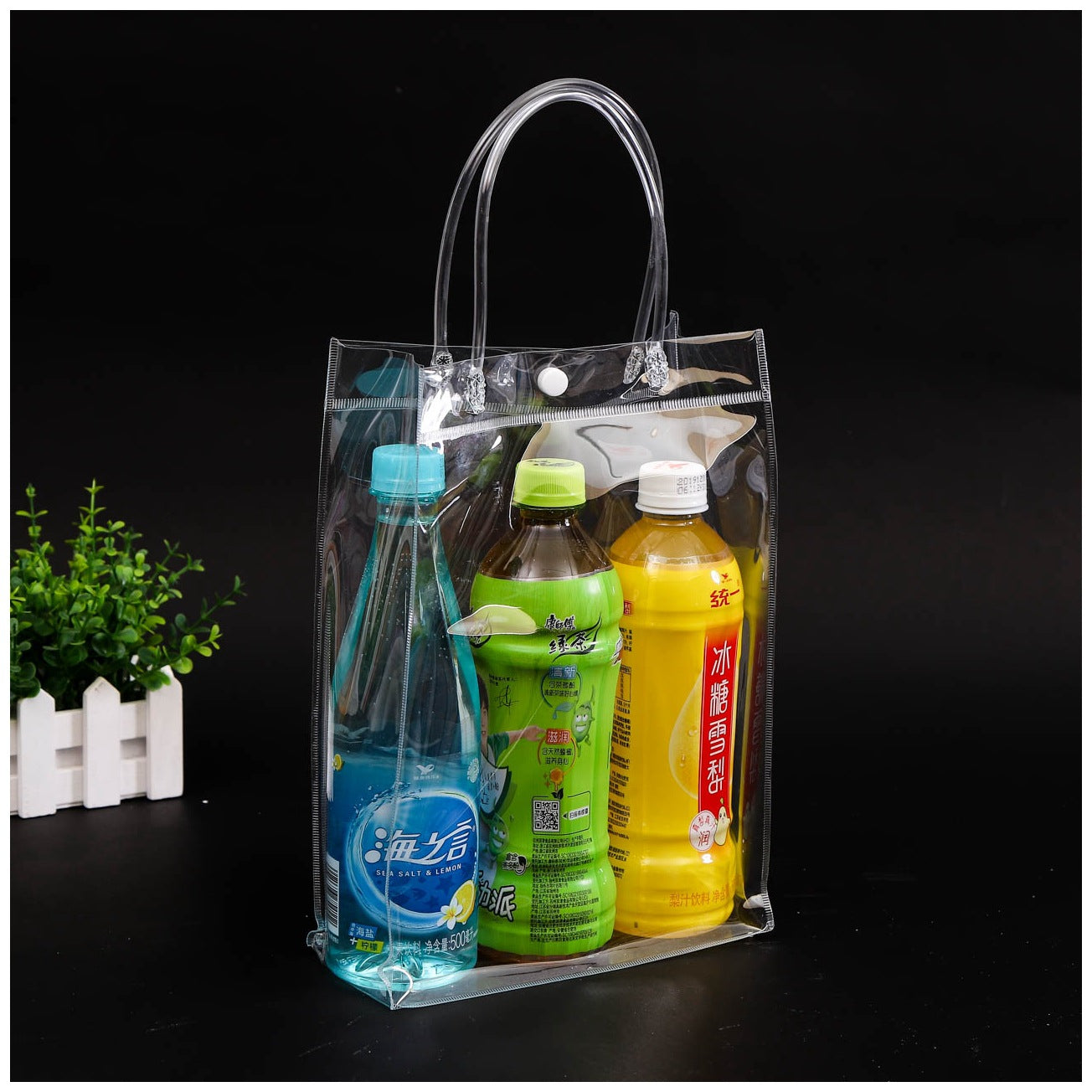 【客製化】PVC透明廣告手提袋購物袋(直立款) | 禮品、贈品專業客製禮贈品顧問 | 禮品、贈品專屬客製禮贈品專家