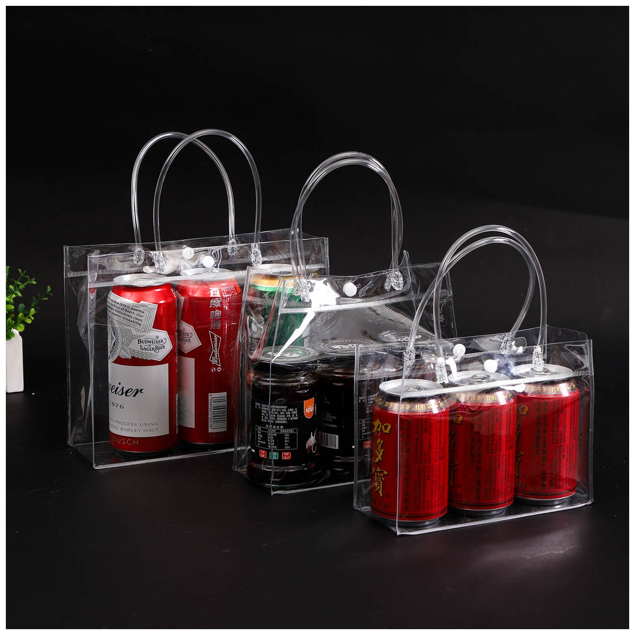 【客製化】PVC透明廣告手提袋購物袋(正方款) | 禮品、贈品專業客製禮贈品顧問 | 禮品、贈品專屬客製禮贈品專家