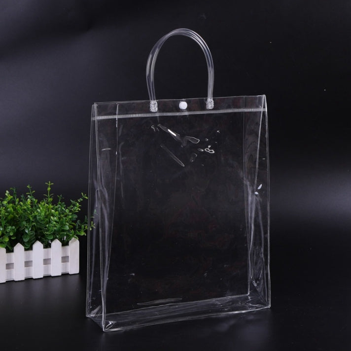 【客製化】PVC透明廣告手提袋購物袋(直立款) | 禮品、贈品專業客製禮贈品顧問 | 禮品、贈品專屬客製禮贈品專家