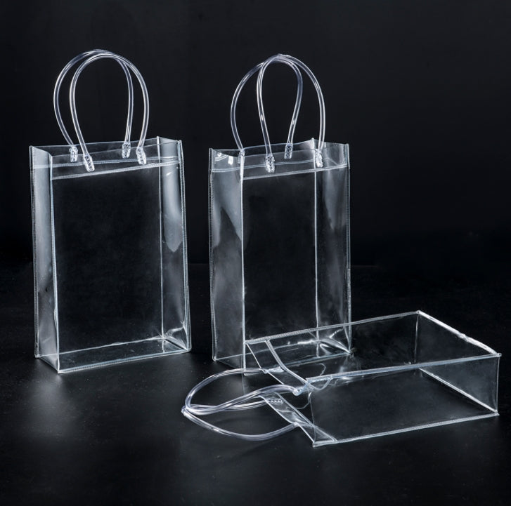 【客製化】PVC透明廣告手提袋購物袋(直立款) | 禮品、贈品專業客製禮贈品顧問 | 禮品、贈品專屬客製禮贈品專家