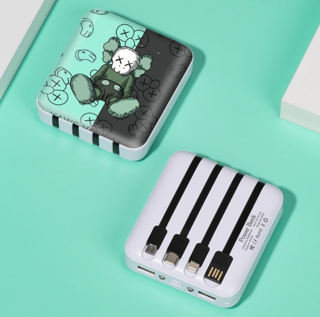 【客製化】新款方形多線行動電源 | 禮品、贈品專業客製禮贈品顧問 | 禮品、贈品專屬客製禮贈品專家