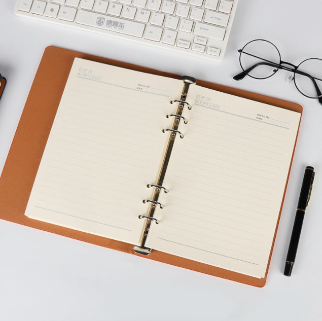 【客製化】商業皮革活頁辦公筆記本 | 禮品、贈品專業客製禮贈品顧問 | 禮品、贈品專屬客製禮贈品專家