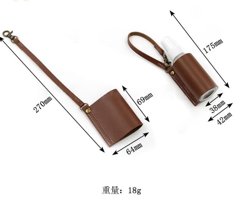 【客製化】PU皮革多色圓柱型噴霧式分裝瓶皮套71ml | 禮品、贈品專業客製禮贈品顧問 | 禮品、贈品專屬客製禮贈品專家