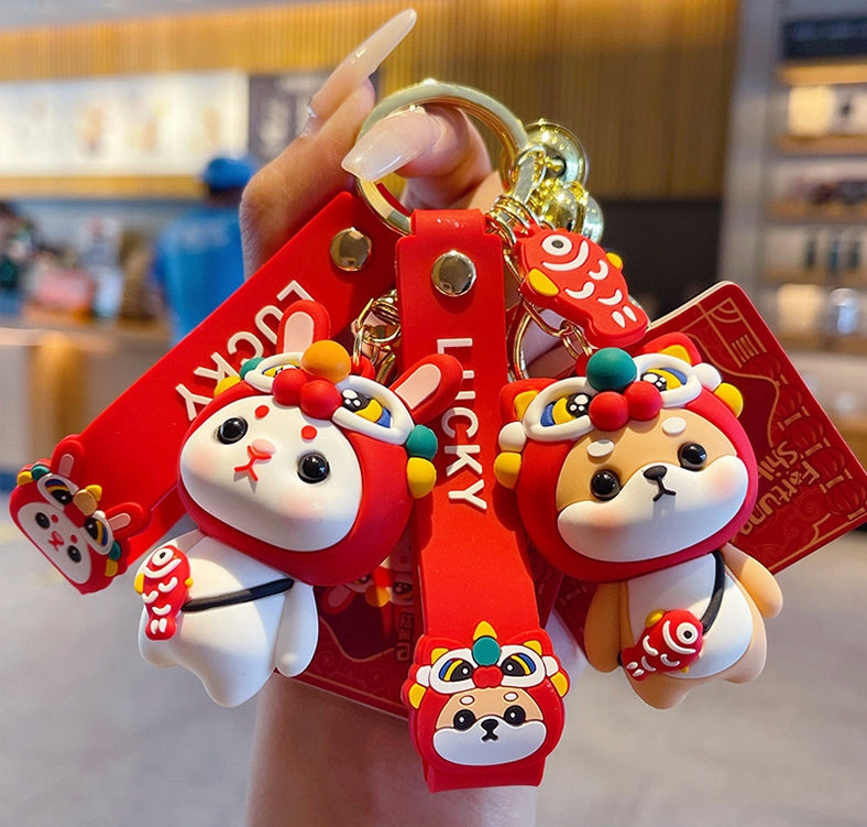 客製化PVC立體造型鑰匙圈吊飾 | 公仔吊飾禮贈品 | 以泰禮品