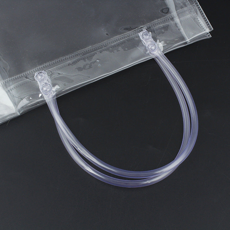 【客製化】PVC透明廣告手提袋購物袋(直立款) | 禮品、贈品專業客製禮贈品顧問 | 禮品、贈品專屬客製禮贈品專家