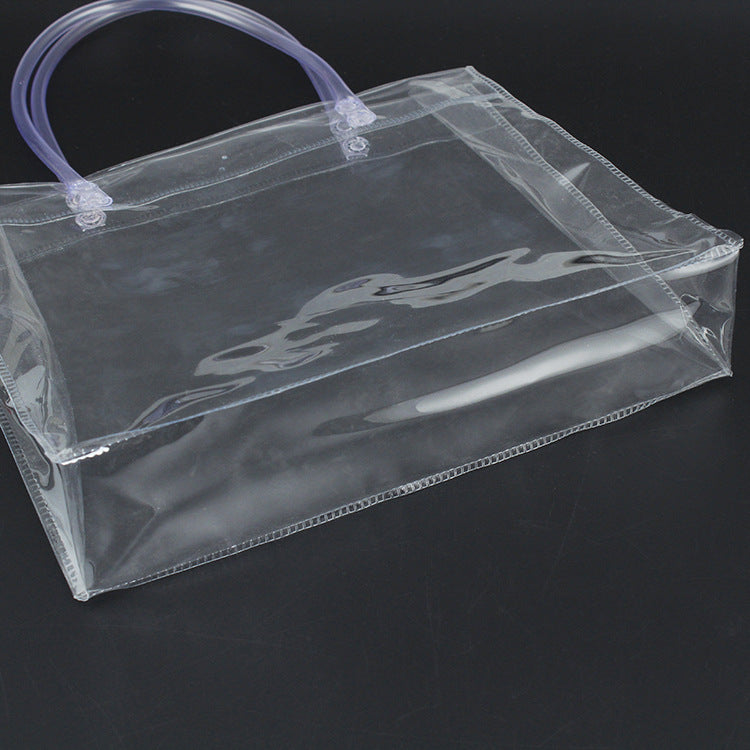 【客製化】PVC透明廣告手提袋購物袋(直立款) | 禮品、贈品專業客製禮贈品顧問 | 禮品、贈品專屬客製禮贈品專家