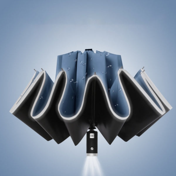 【客製化】全自動LED燈折疊反向傘車用三折晴雨傘 | 禮品、贈品專業客製禮贈品顧問 | 禮品、贈品專屬客製禮贈品專家