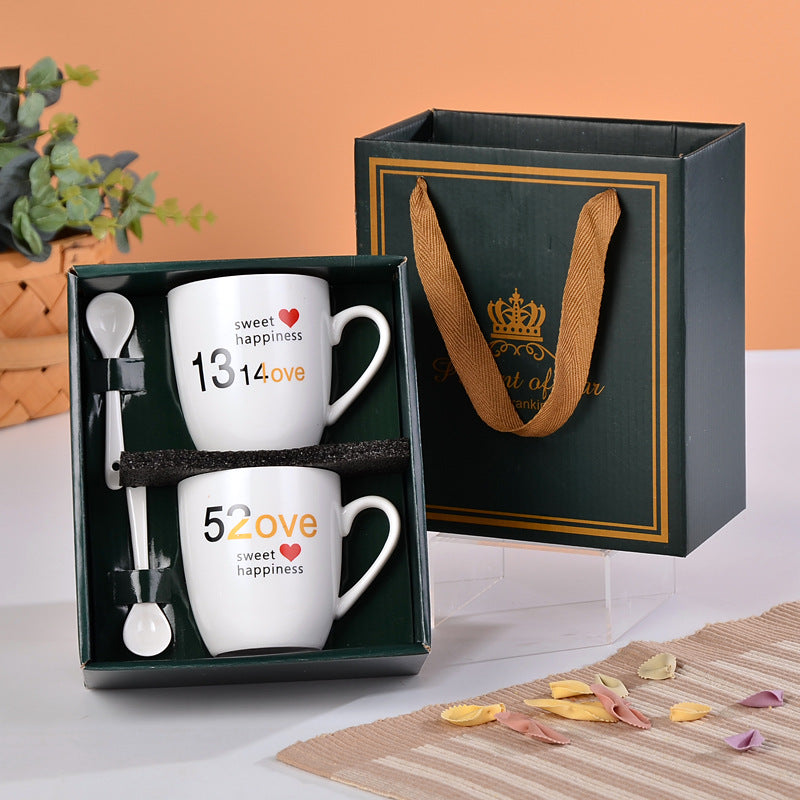 【客製化】520陶瓷情侶對杯禮盒 | 禮品、贈品專業客製禮贈品顧問 | 禮品、贈品專屬客製禮贈品專家