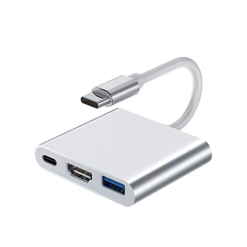 【客製化】type-c轉hdmi三合一轉換器 | 禮品、贈品專業客製禮贈品顧問