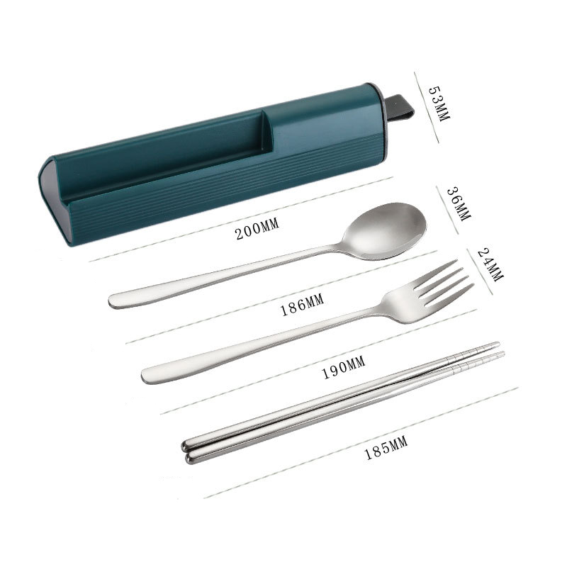 【客製化】韓式不鏽鋼抽拉式餐具組 | 禮品、贈品專業客製禮贈品顧問
