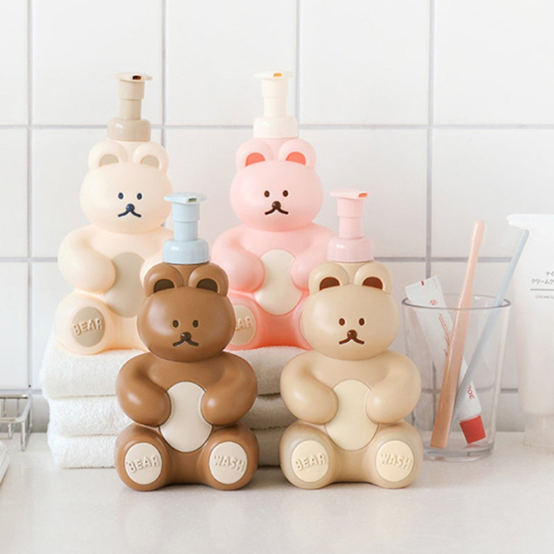 【客製化】小熊起泡瓶 | 禮品、贈品專業客製禮贈品顧問