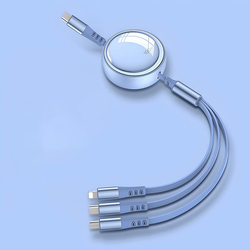 【客製化】車用三合一伸縮充電線 | 禮品、贈品專業客製禮贈品顧問