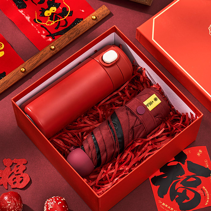 【客製化】新年紅色喜慶禮盒 | 禮品、贈品專業客製禮贈品顧問