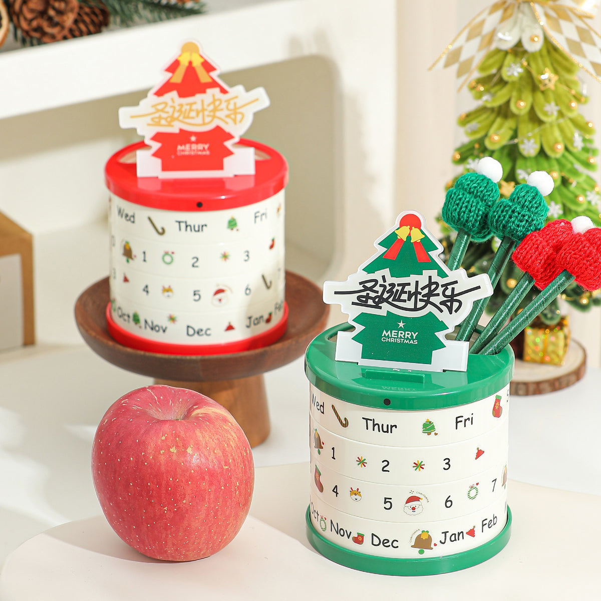 【客製化】萬年曆筆筒 | 禮品、贈品專業客製禮贈品顧問