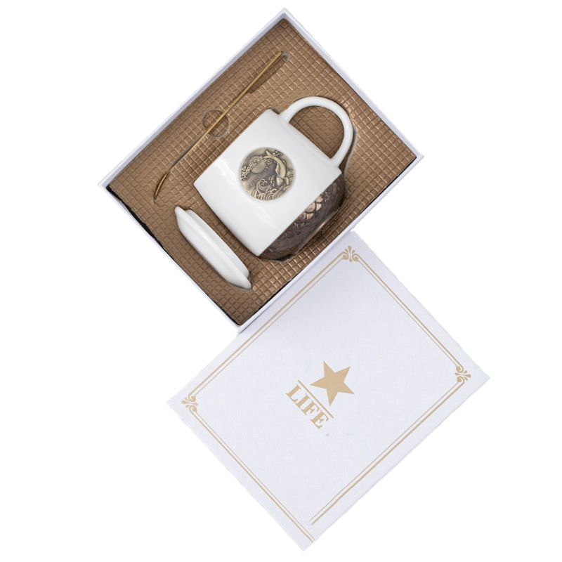 【客製化】銅片馬克杯禮盒組 | 禮品、贈品專業客製禮贈品顧問