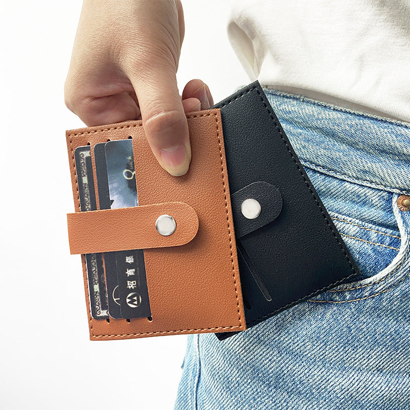 【客製化】四合扣皮革卡包 | 禮品、贈品專業客製禮贈品顧問