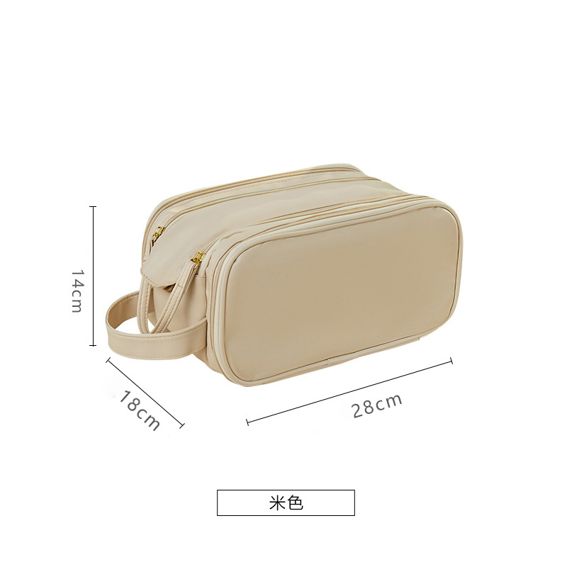 【客製化】便攜雙拉鍊盥洗包 | 禮品、贈品專業客製禮贈品顧問