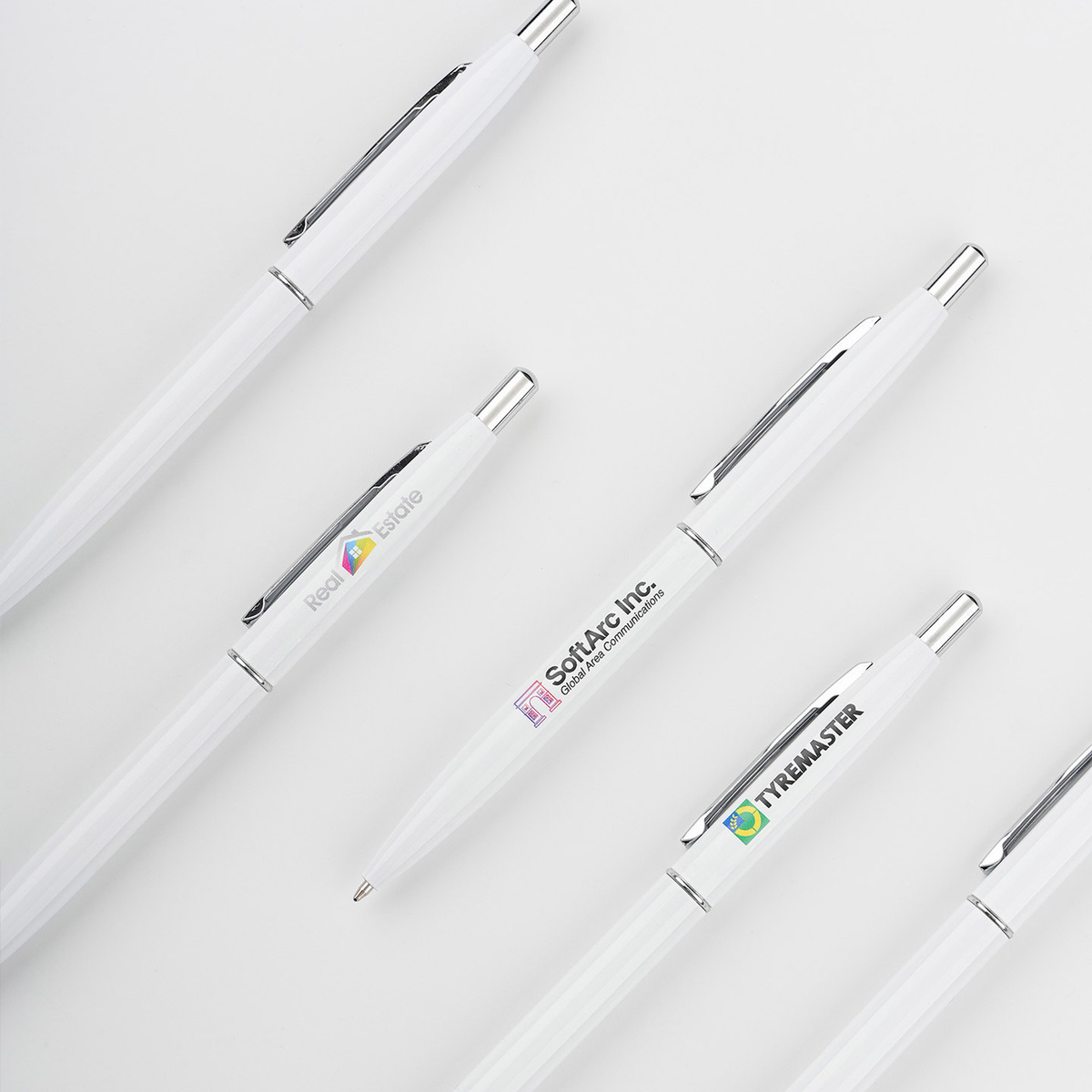 【客製化】細桿復古風按動原子筆 | 禮品、贈品專業客製禮贈品顧問