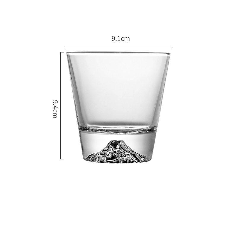 【客製化】ins風富士山玻璃杯 | 禮品、贈品專業客製禮贈品顧問