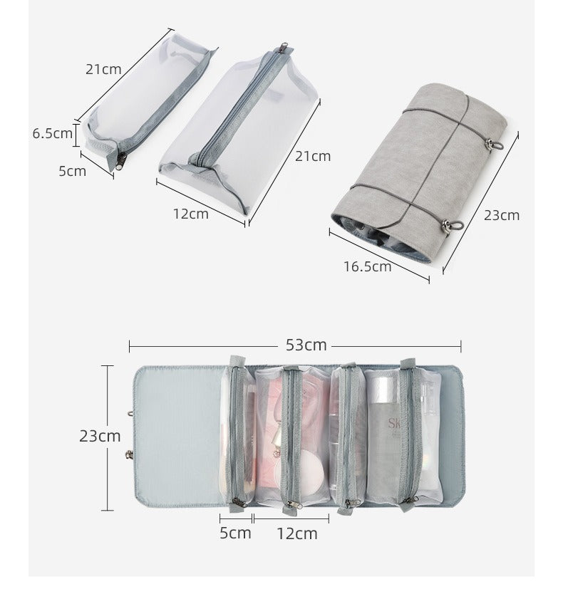 【客製化】高顏值可拆式折疊化妝包 | 禮品、贈品專業客製禮贈品顧問