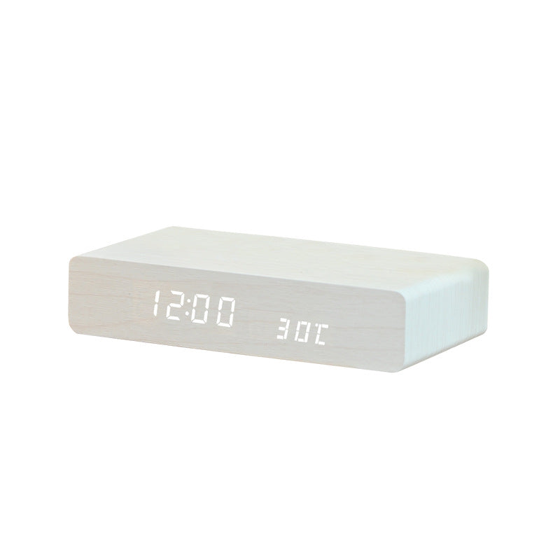 【客製化】10W超薄無線充木質時鐘 | 禮品、贈品專業客製禮贈品顧問
