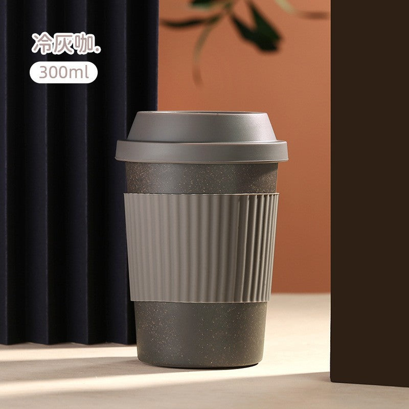 咖啡渣環保隨行杯客製LOGO－冷灰咖款｜以泰禮品