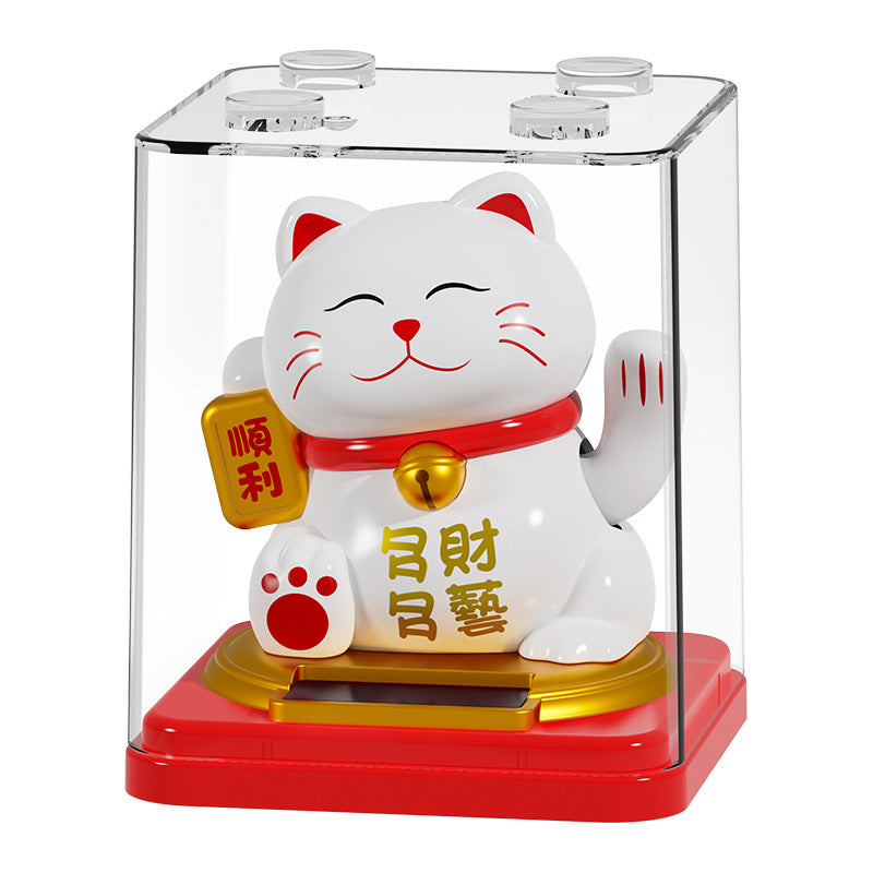 【客製化】招財貓自動搖手擺件 | 禮品、贈品專業客製禮贈品顧問
