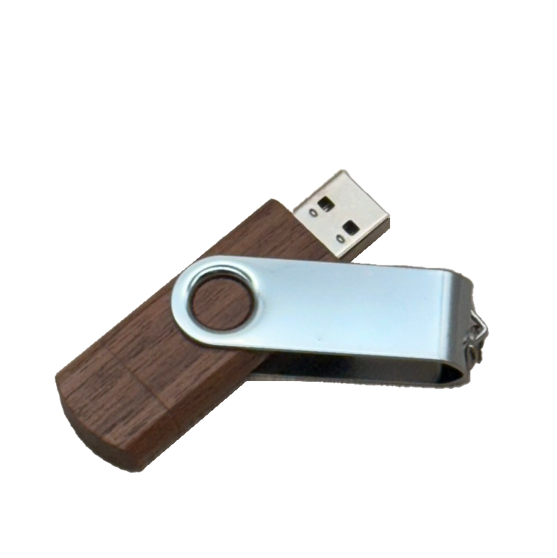 【客製化】木紋旋轉隨身碟 | 禮品、贈品專業客製禮贈品顧問