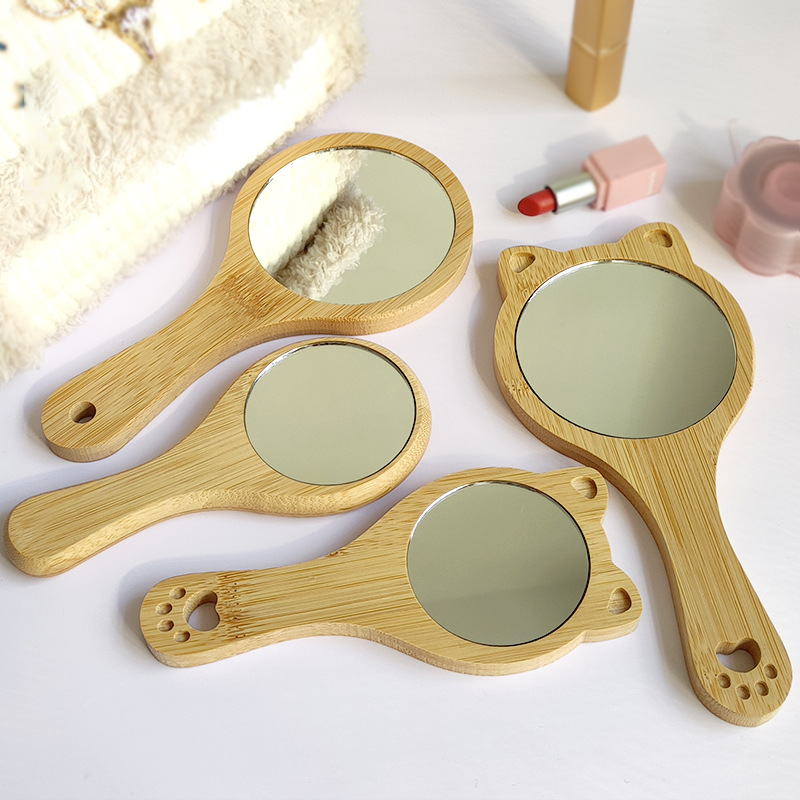 【客製化】竹木化妝鏡 | 禮品、贈品專業客製禮贈品顧問