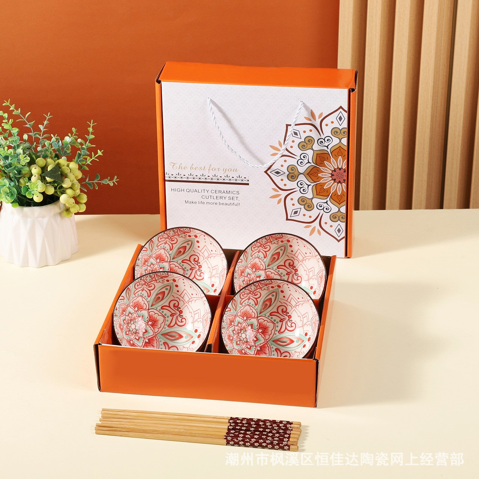 【客製化】日系雪花碗套裝組 | 禮品、贈品專業客製禮贈品顧問