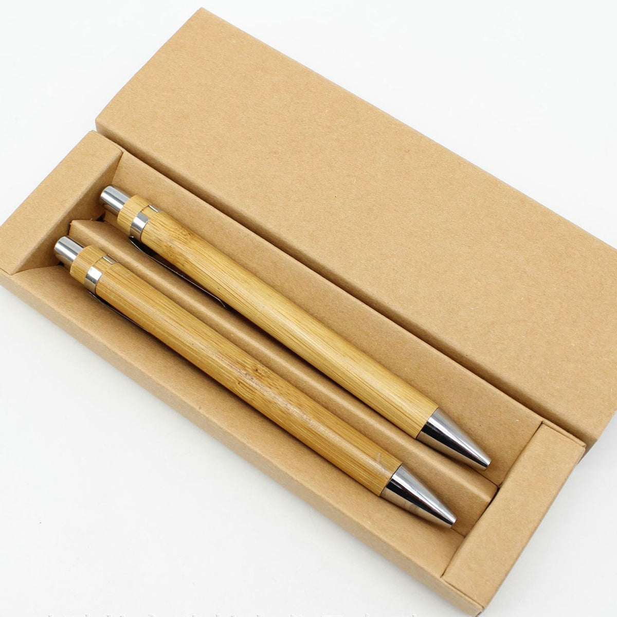 【客製化】竹木套裝兩件禮盒對筆組 | 禮品、贈品專業客製禮贈品顧問 | 禮品、贈品專屬客製禮贈品專家
