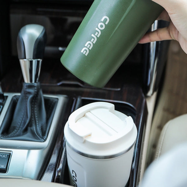 客製化不鏽鋼雙層咖啡杯車載休閒保溫杯/保溫瓶禮贈品 | 以泰禮品