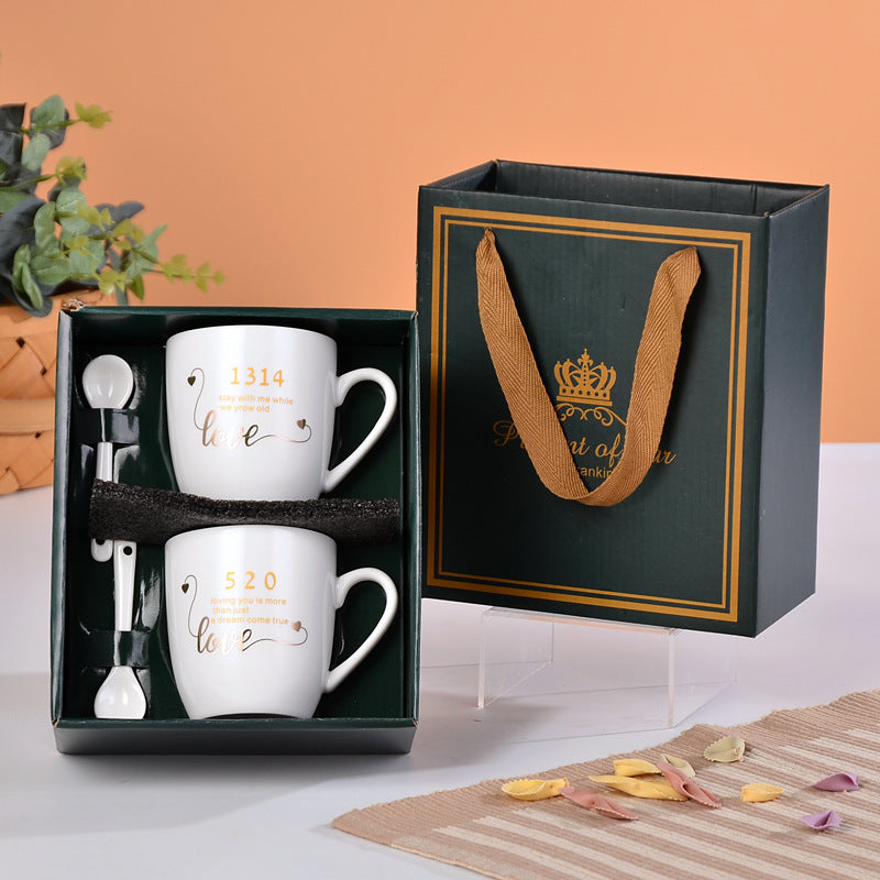 【客製化】522陶瓷情侶對杯禮盒 | 禮品、贈品專業客製禮贈品顧問 | 禮品、贈品專屬客製禮贈品專家