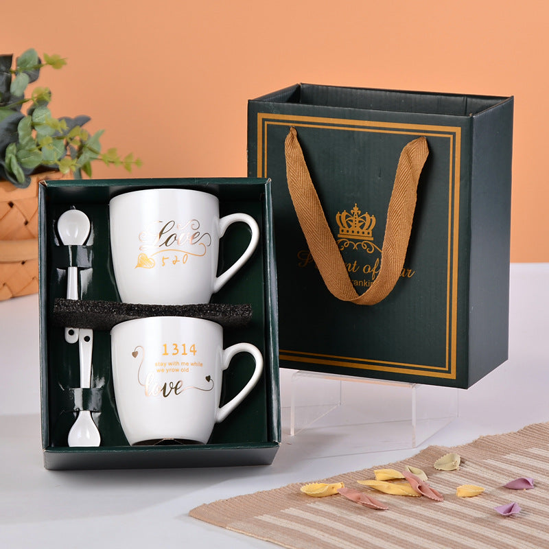 【客製化】521陶瓷情侶對杯禮盒 | 禮品、贈品專業客製禮贈品顧問 | 禮品、贈品專屬客製禮贈品專家