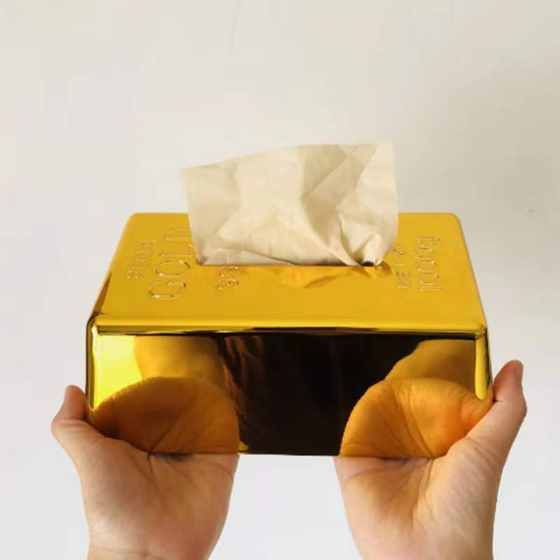 【客製化】創意金磚紙巾盒 | 禮品、贈品專業客製禮贈品顧問 | 禮品、贈品專屬客製禮贈品專家